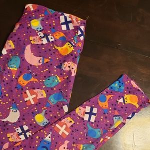 Lularoe TC Birthday leggings